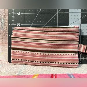 Homemade coin zipper pouch